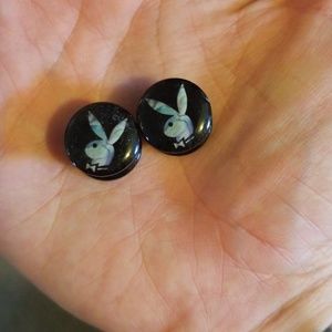 Acrylic Playboy gauges size 1/2"